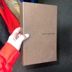 Louis Vuitton wallet box and dust bag